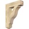 Ekena Millwork Funston Craftsman Rough Sawn Bracket, Douglas Fir, 4"W x 18"D x 22"H BKT04X18X22FST04RDF - alternate 1
